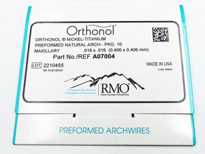 ORTONOL MAX. ARCO CUADRADO .16X16 A7004 PAQ.10